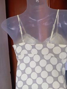 Polka Dot Babydoll Nightie