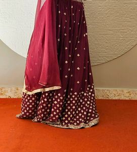 Maroon Color Lehenga Choli From Soch