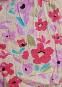 Floral Print Tiered Mini Dress