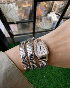 Luxury Bvlgari Watch With Diamond Bezel
