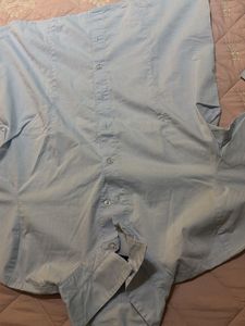 Classic Light Blue Button-Up Shirt