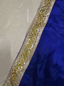 Royal Blue Festive Anarkali Gown / Kurti
