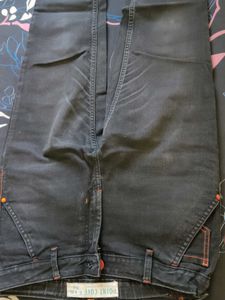 Stylish Dark Wash Denim Jeans