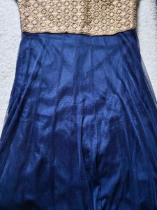 Elegant Navy Blue Gown( LIMITED OFFER)