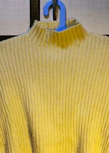 Yellow Knit Sweater