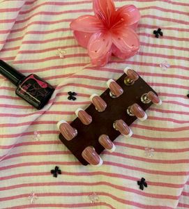 French Tip Press-On Nails