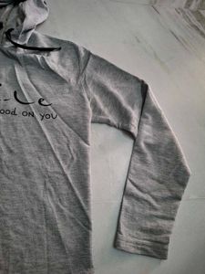 Grey Smile Hoodie