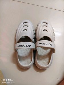 Comfortable White Clogs