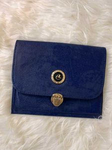 Navy Blue Clutch Bag