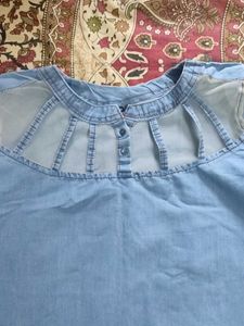 Light Blue Denim Dress