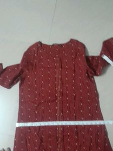 melange kurta bust 40 with flaw
