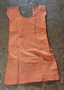 Peach Kurta Set