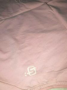Pink 'NOW' Tie-Front T-Shirt no 108