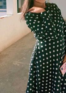 Black Polka Dot Dress