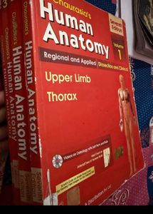 Chaurasia's Human Anatomy Set (Vol 1-4)