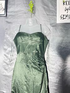 ZARA Elegant Satin Slip Dress