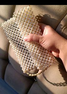 Beaded Hand Clutch