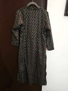 Elegant Printed Cotton Kurta