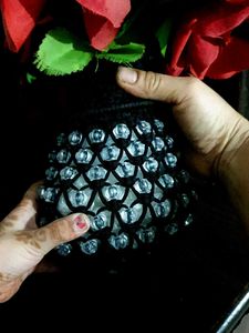 Artificial Coral Flowers in Decorative Vase