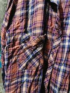 Stylish Plaid Button-Up Shirt