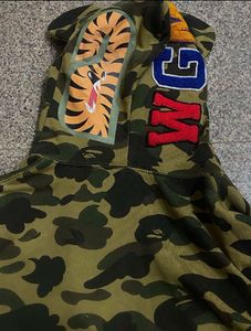 Authentic A Bathing Ape camp hoodie