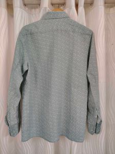 Louis Philippe Men Pure Linen Shirt