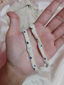 Creamy Polka Dot Halter Top