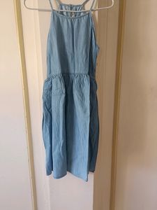 Blue dress
