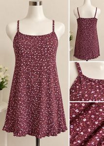 Floral Print Mini Dress