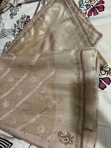 tissue saree