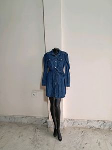 Classic Denim Shirt Dress