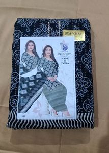 Women Cotton Suit With Bottom