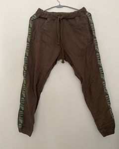 Olive Stripe Joggers