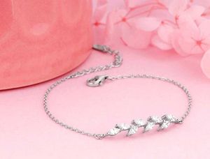 Leaf Design GIVA 925Silver Bracelet
