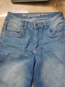 Women's Ripped Wide Leg Jeans