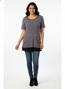 Striped Tunic Top