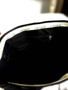 Lacoste Black Tote Bag