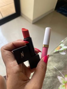 2 Lipstick Combo Of Nykaa And Myglamm