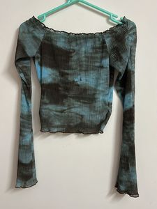 Tie-dye Off Shoulder Top (Never Worn)