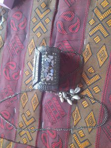 oxidised navratri sling bag