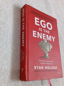 EGO IS THE ENEMY Hard Cover Book