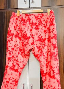 Comfortable Tie-Dye capri