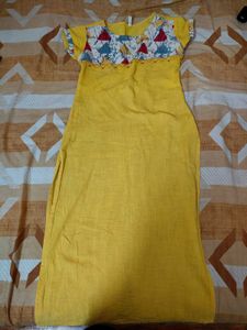 Beautiful yellow Kurta