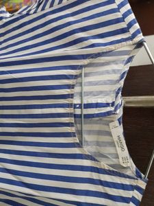Blue Stripe Top