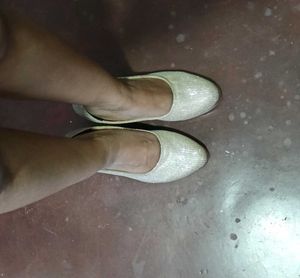Sparkly Pointed Toe Flats