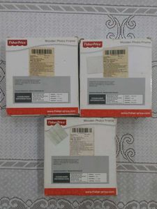 Fisher- Price Wooden Photo Frame ( Set of 3)