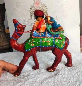 Folkloric Camel Figurine
