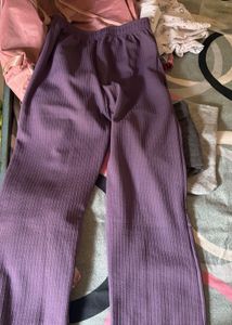 Cozy Purple Pajama Set