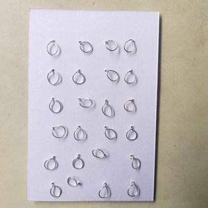 92.5 Pure Silver Dimond Nose/Ear Earings1 pair