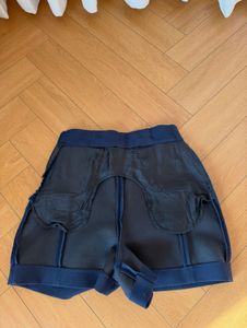 ZARA Navy Blue Shorts with Pockets &amp; Gold Buttons